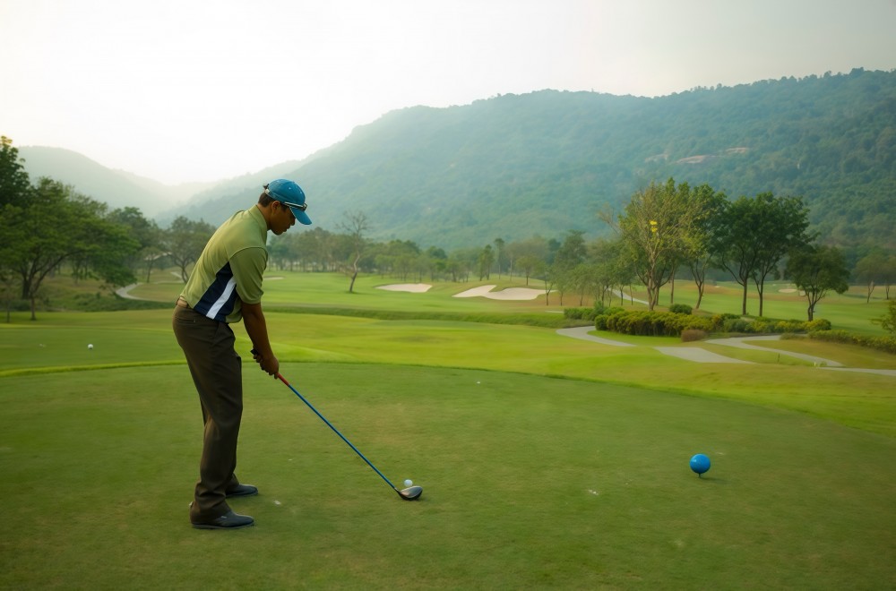Royal Hills Golf Resort & Spa（ロイヤルヒルズ）の丘陵地形と水