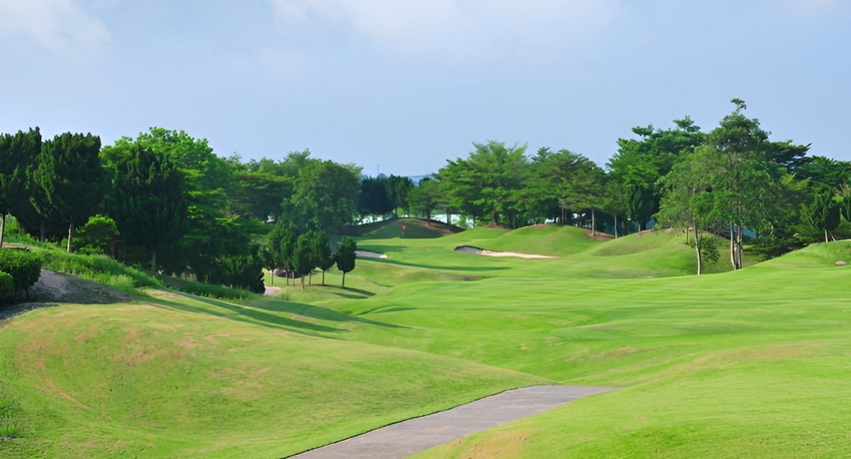 St Andrews 2000 Golf Club の長いパー6ホール