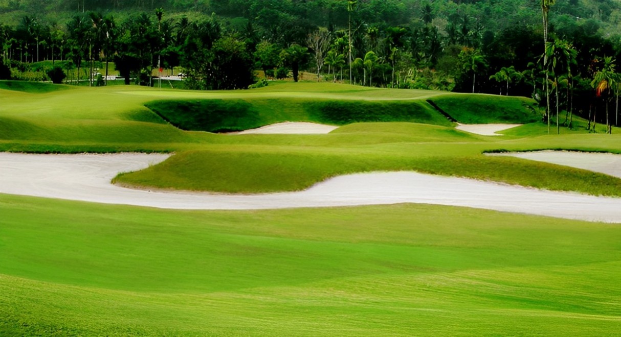 St Andrews 2000 Golf Club の水が絡むホール