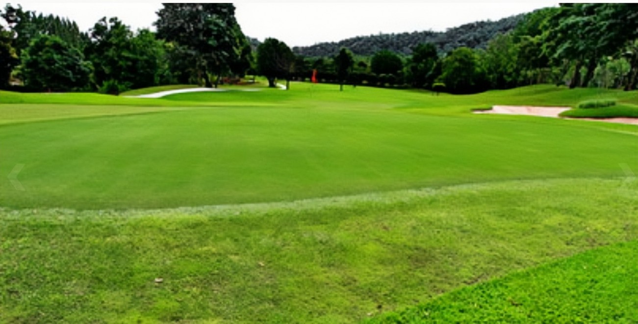 Treasure Hill Golf Club の池が絡むホール